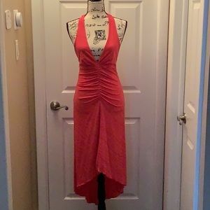 High Low Halter Dress
